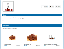 Tablet Screenshot of ncfudge.com
